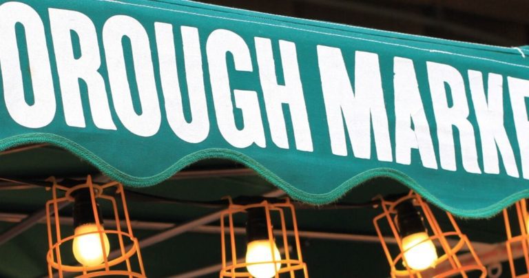 Borough market sign