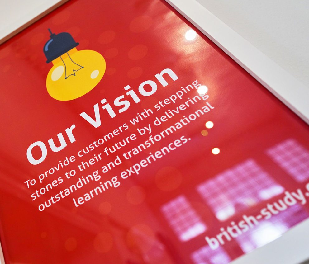 BSC's 'Our Vision' statement