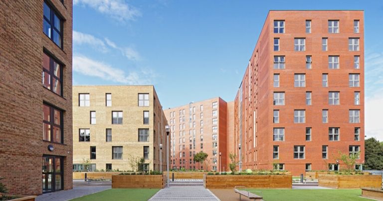 University of Salford accommodation blocks